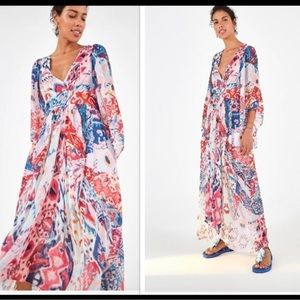 Farm Rio Boboikat Maxi Dress Size S